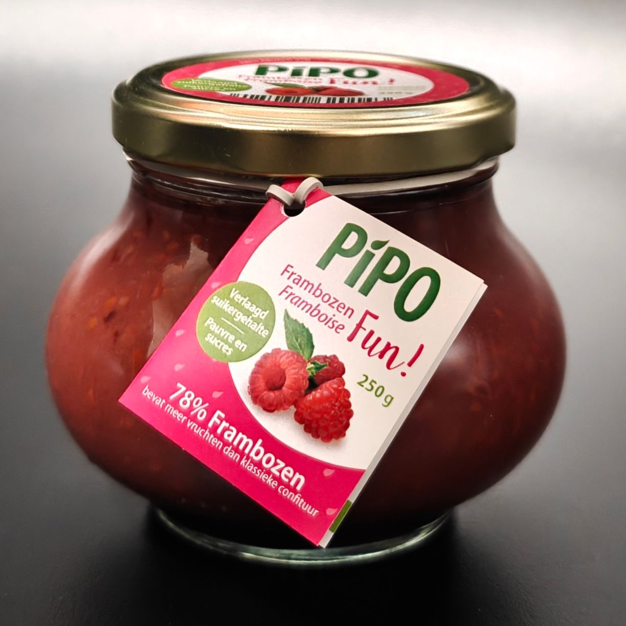 Pipo Confituur - Frambozen 250g