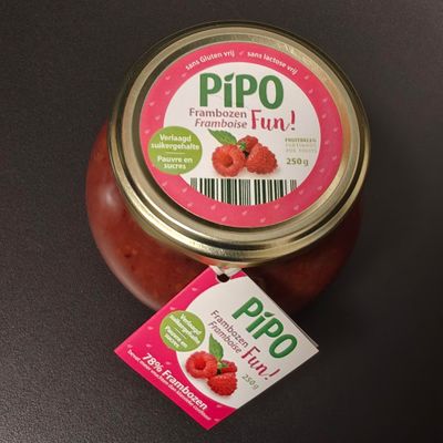 Pipo Confituur - Frambozen 250g