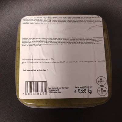 Paling in het groen 550g