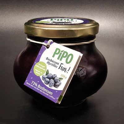 Pipo Confituur - Bosbessen 250g