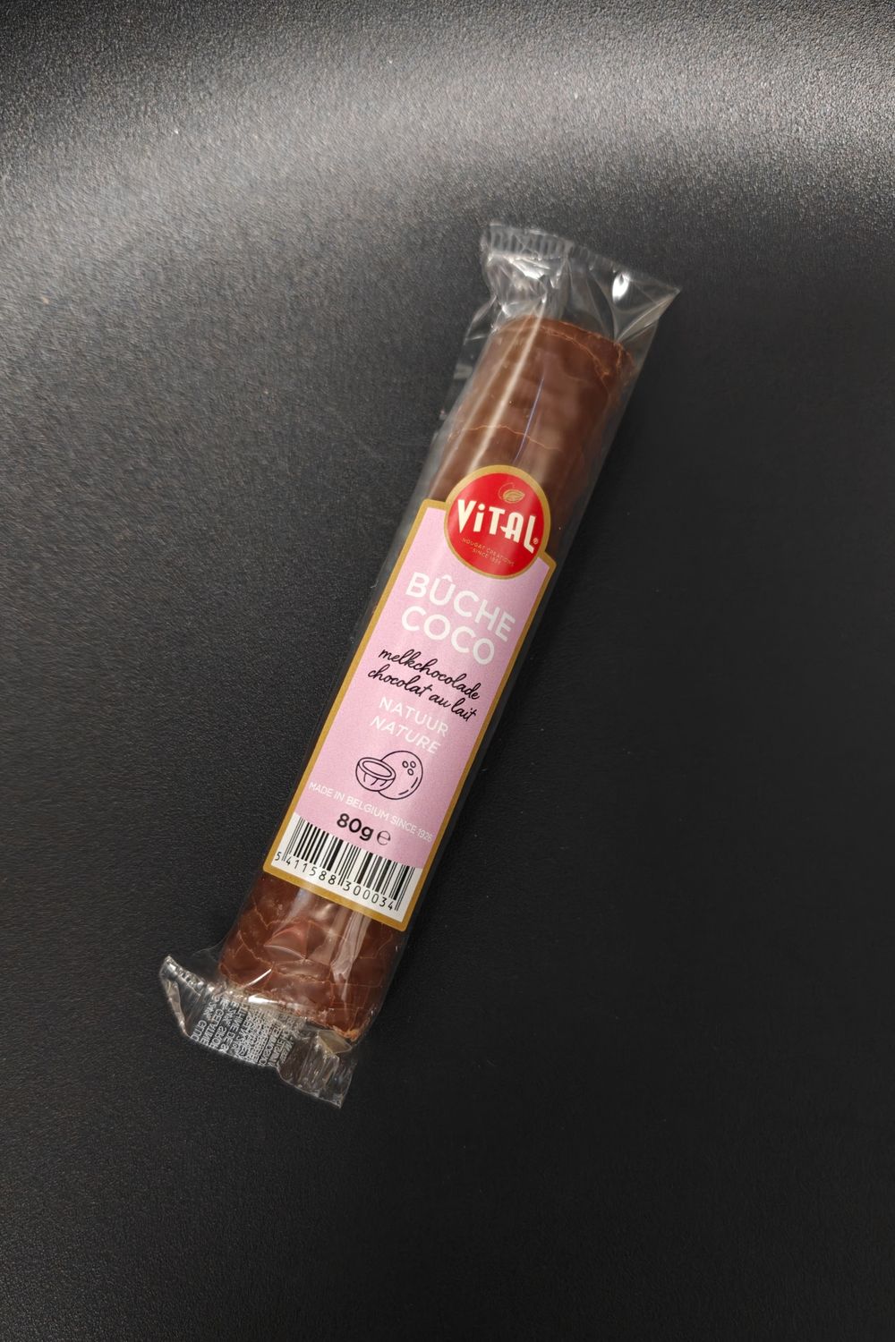 Kokosreep Melkchocolade 80g