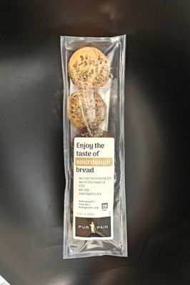 Pur Pain Mini Zuurdesem Broodjes met Zaadjes  210g BIO