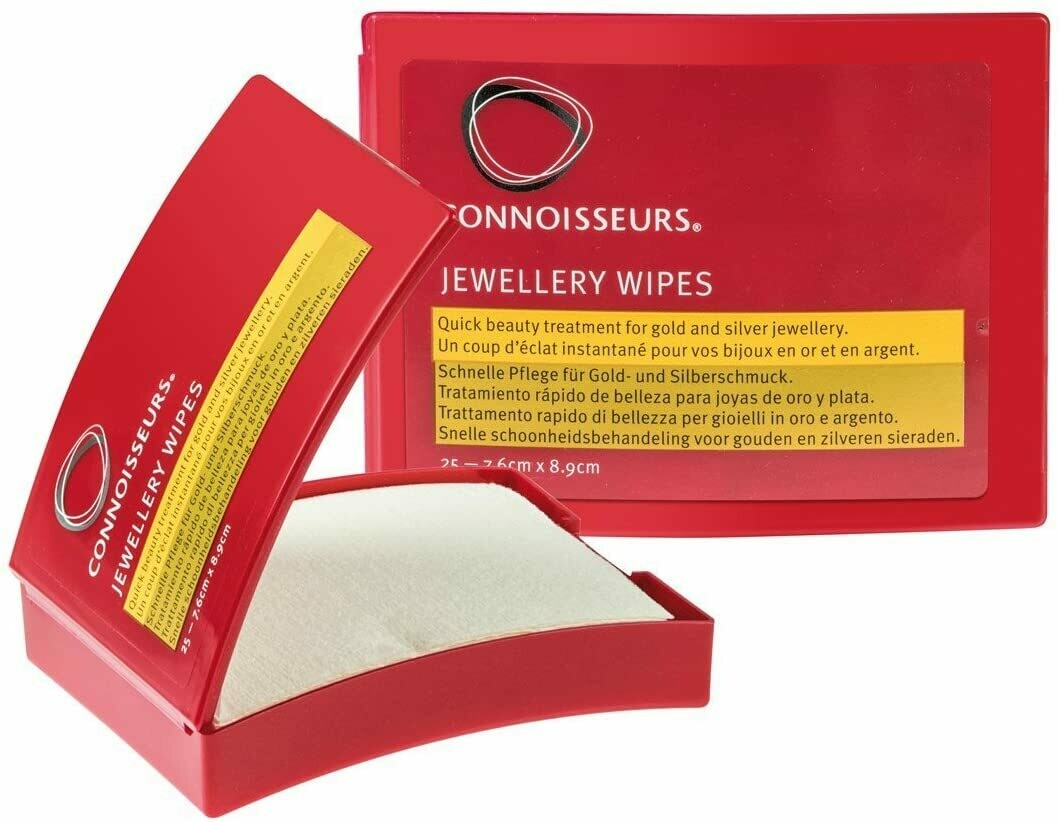 Connoisseurs Jewelry Wipes
