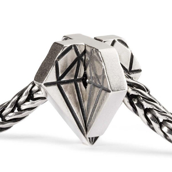 Trollbeads Ruwe diamant TAGBE-40039