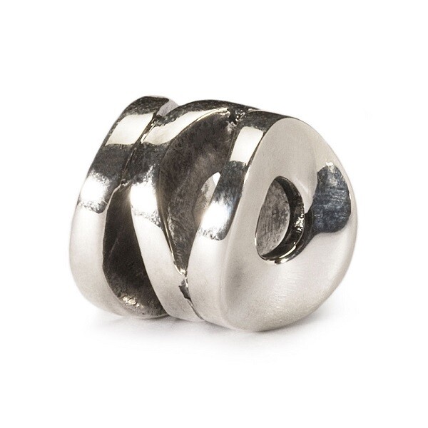 Trollbeads Lachende cilinder TAGBE-30094 Trollbeads Lachende cilinder TAGBE-30094