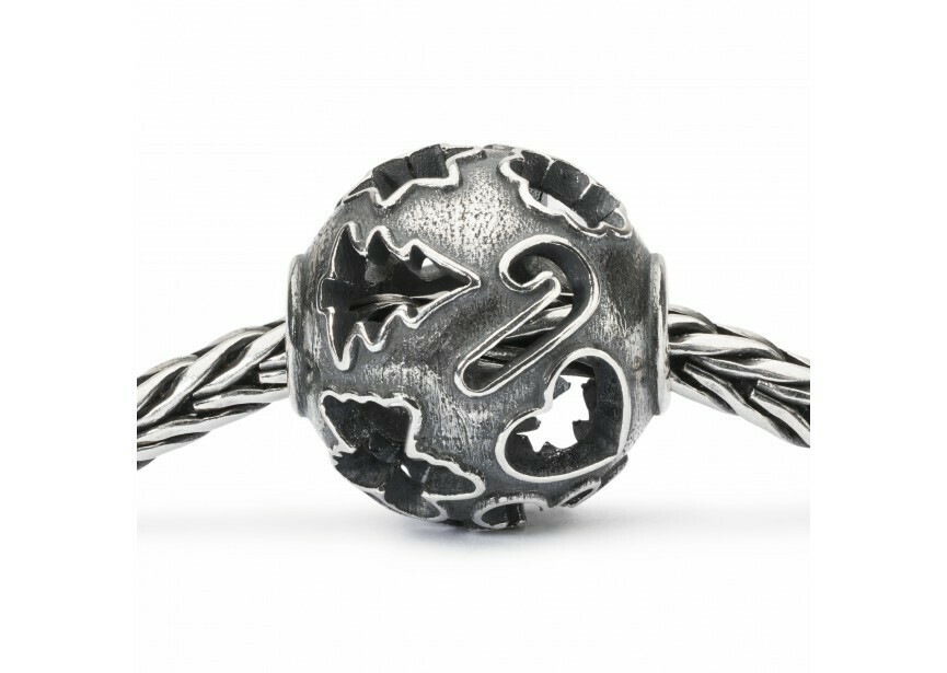 Trollbeads kraal Groot koekje vol geluk TAGBE-30152