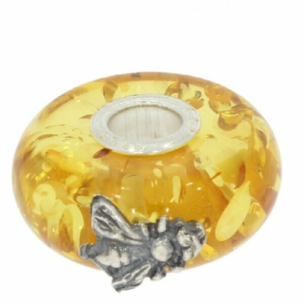 Trollbeads Barnsteen met vleugels TAMBE-00021