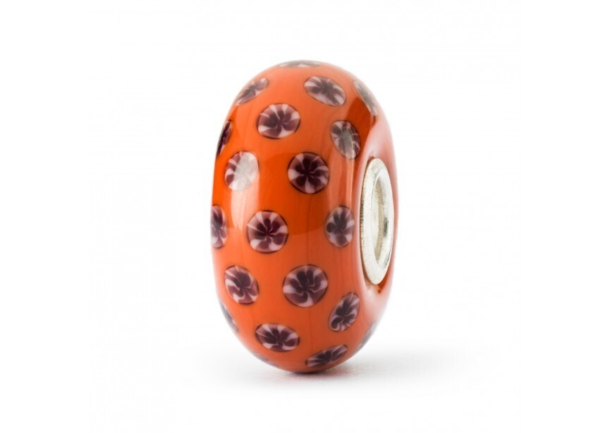 Trollbeads Positieve petunia TGLBE-20309