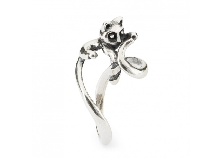 Trollbeads Rustende kat TAGRI-00544