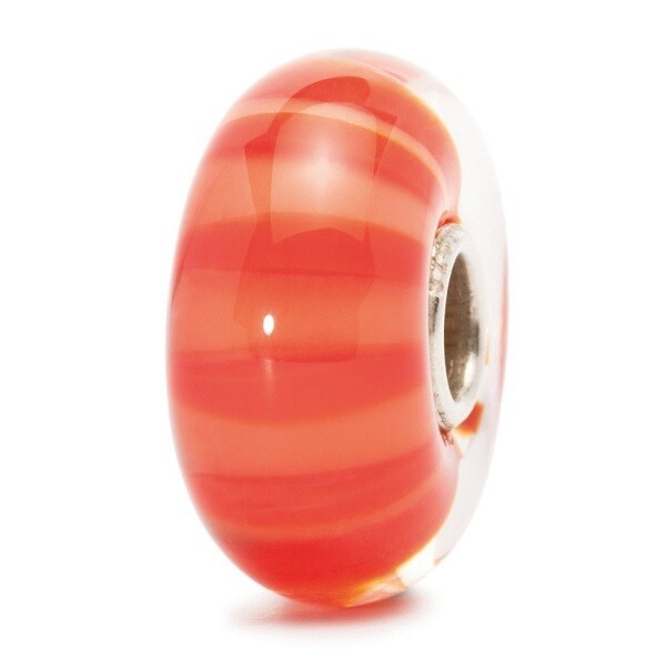 Trollbeads Perzikstreep TGLBE-10137