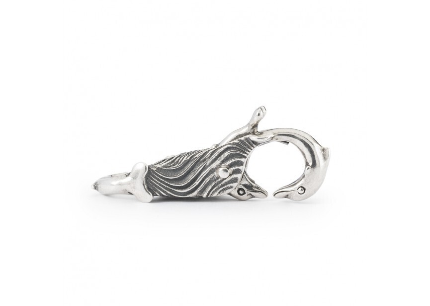 Trollbeads TAGLO-00104 Pleziermakende dolfijnen, slotje