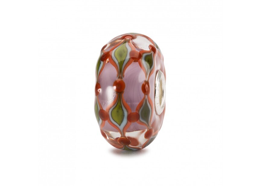 Trollbeads Paars veld TGLBE-20135