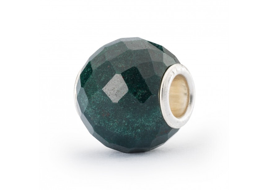Trollbeads Gefacetteerde groene chalcedoon TSTBE-00034