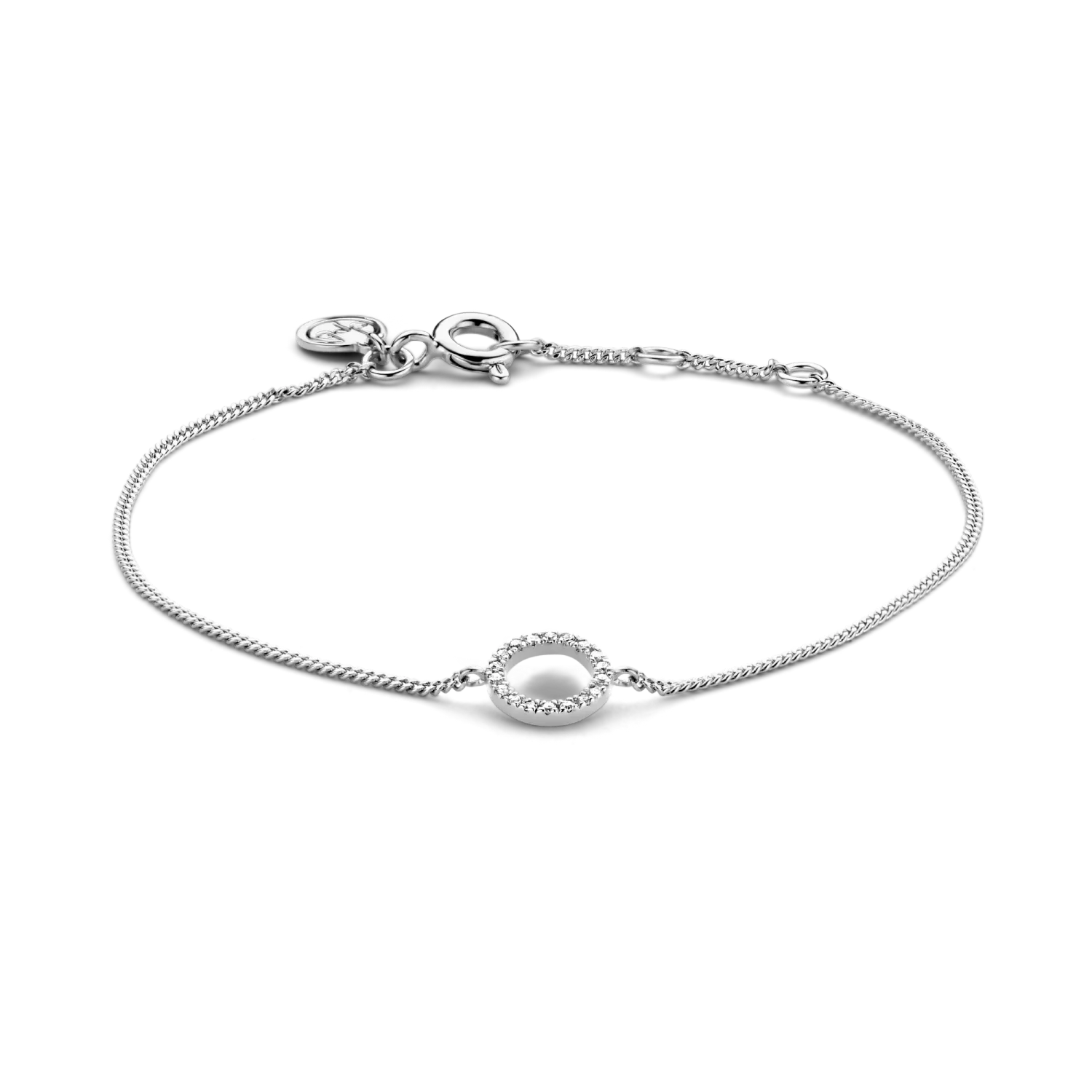 Diamanti per Tutti Jupiter Bracelet - White Plated
