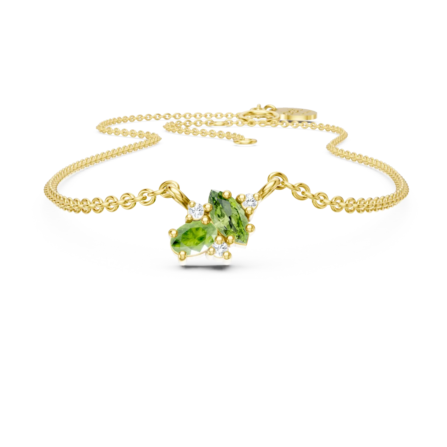 Diamanti per Tutti Peridelle Necklace - Yellow Gold Plated
