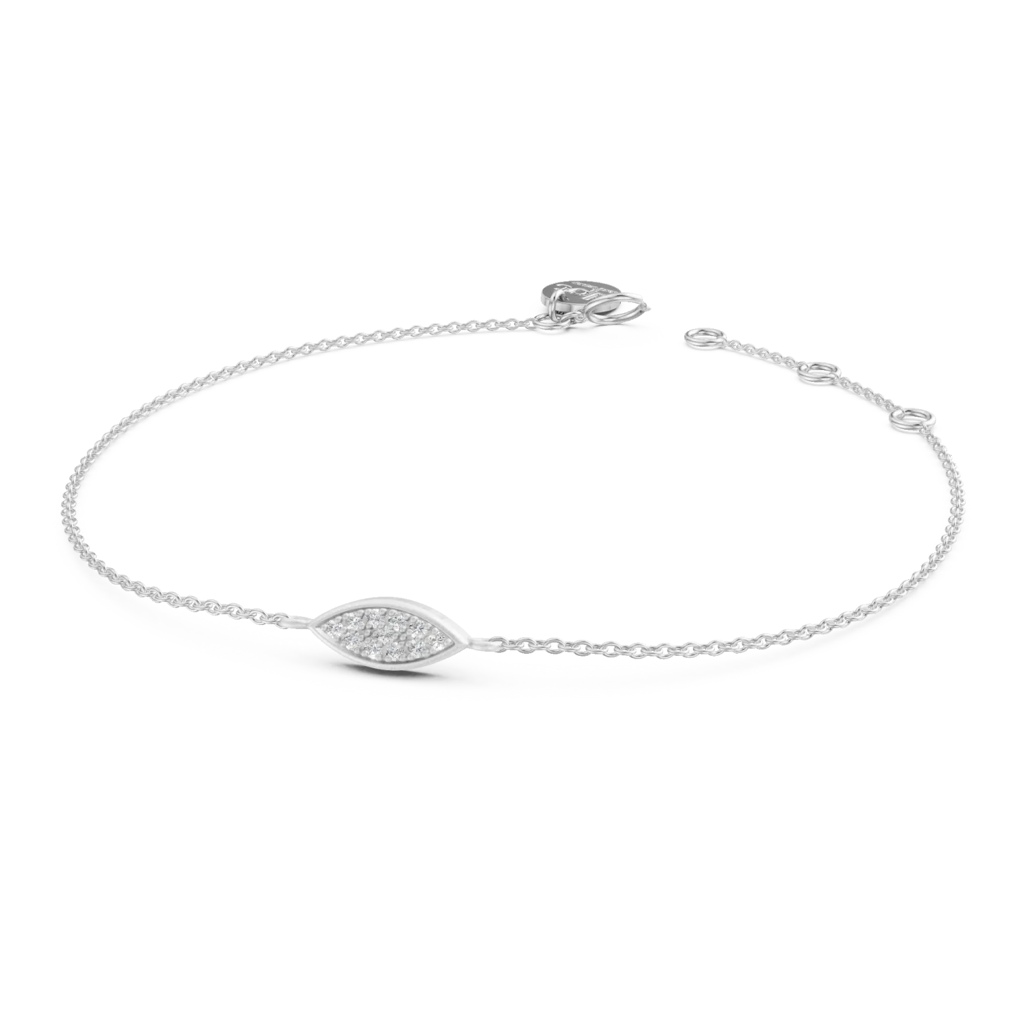 Diamanti per Tutti Marceline Bracelet - White Plated