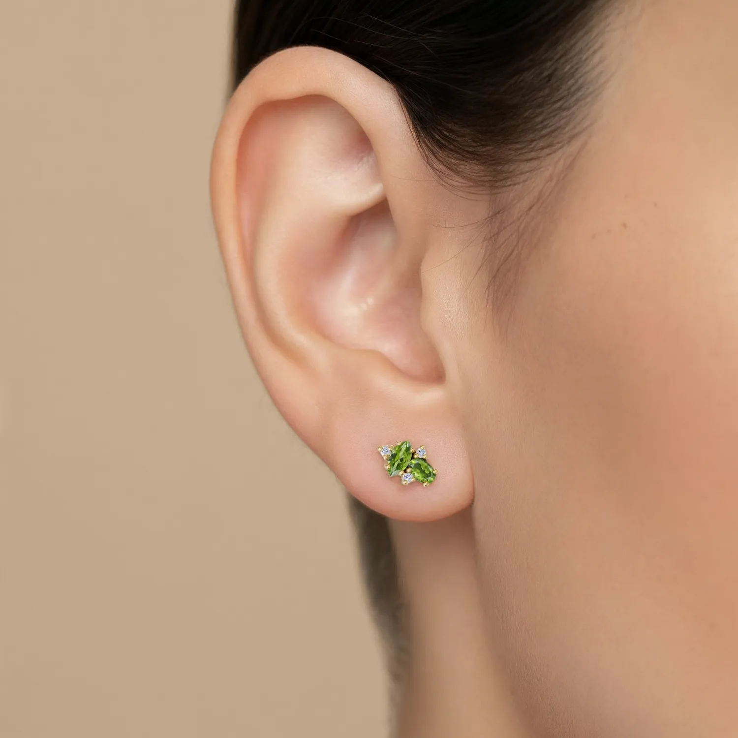 Diamanti per Tutti Peridelle Earrings - Yellow Gold Plated
