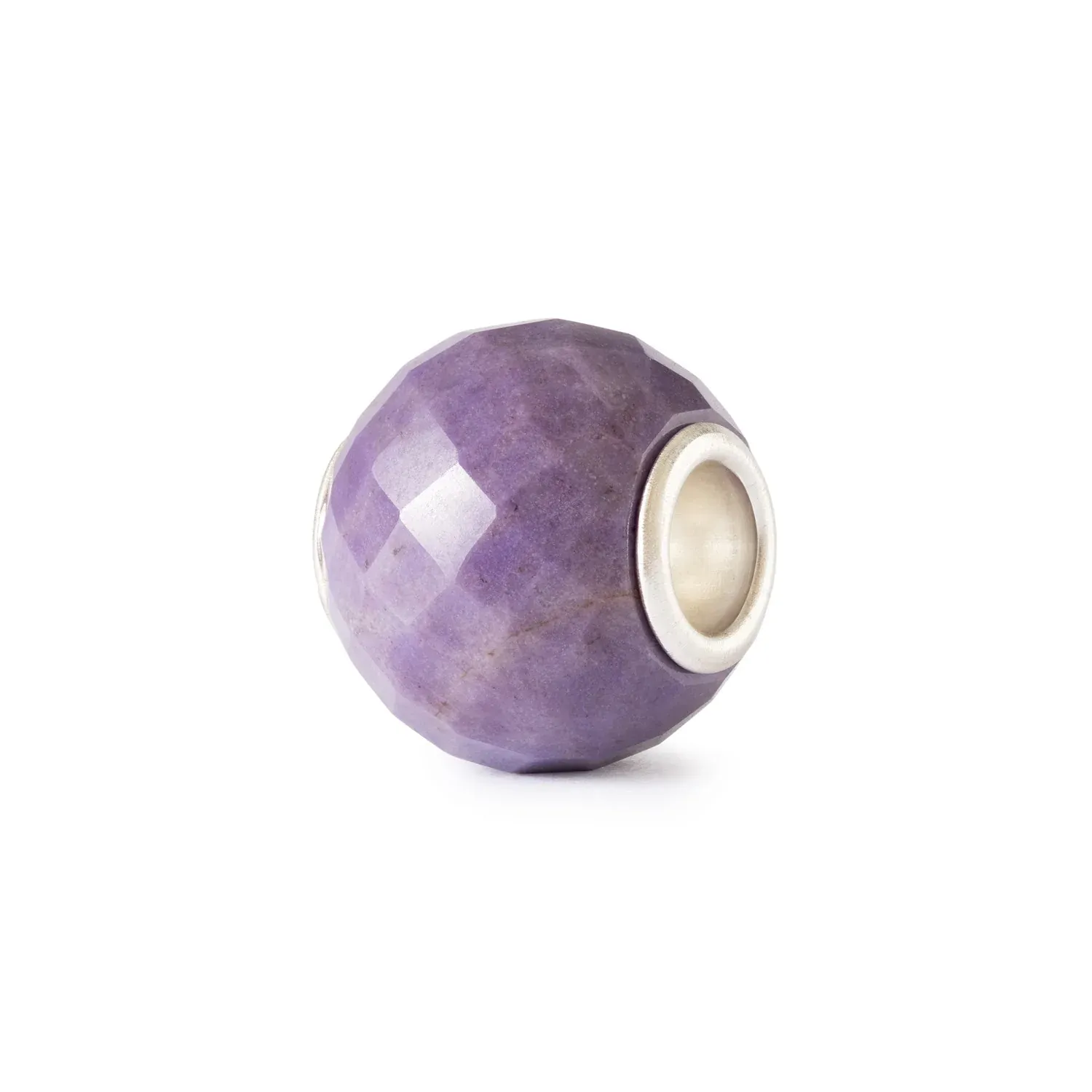 Trollbeads TSTBE-00046 Ronde paarse jade, gefacetteerd