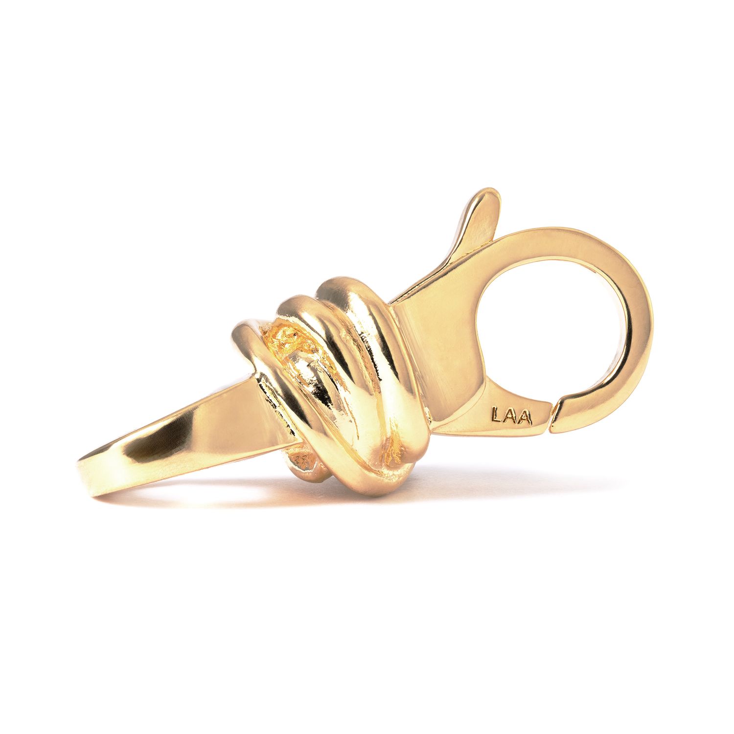 Trollbeads TGPLO-00001 Geluksknoop slot verguld