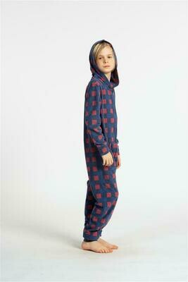 Eskimo Jumpsuit Jongens / Meisjes: Tanguy Fleece stof ( 2j - 8j )