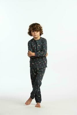 Eskimo Pyjama jongens / Meisjes: Dasher kerstpyjama Gemoltoneerd 2 - 8j