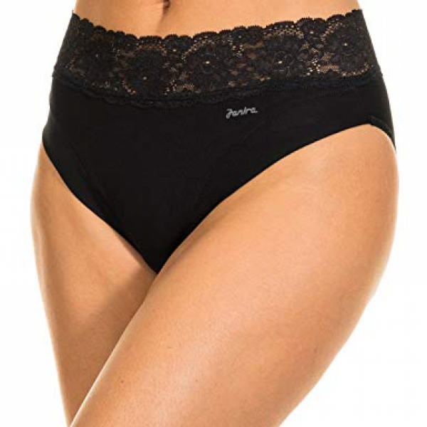 Janira Brislip Dolce Cinture ( Midi slip ), Kleur: Zwart, Maten: M