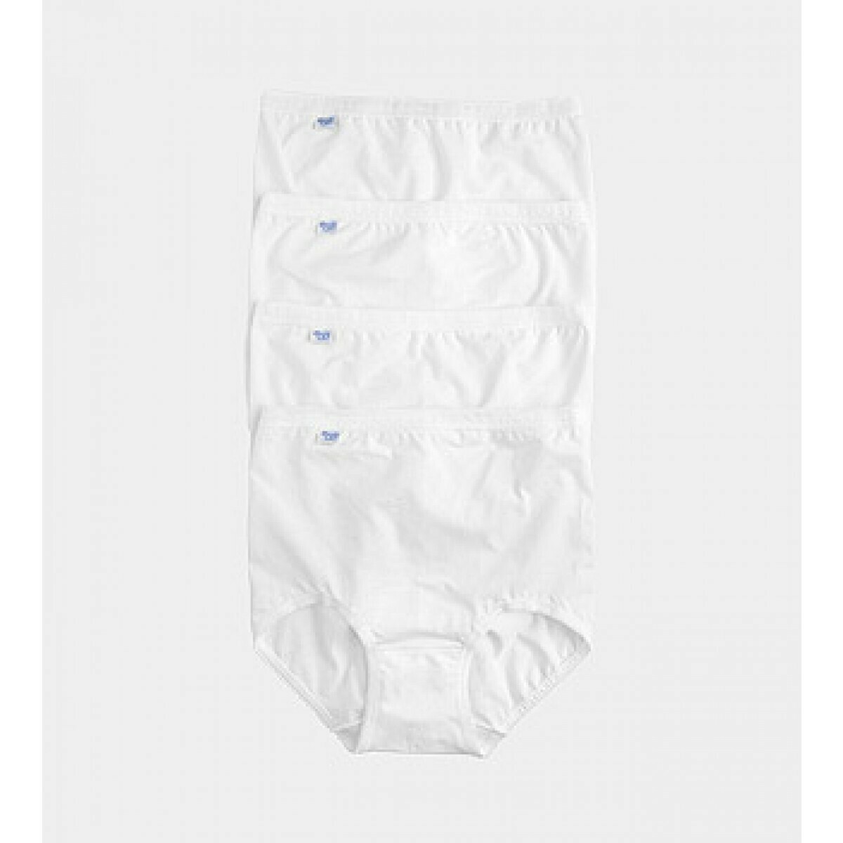 Sloggi Basic Maxi 4pack Wit + Zwart, Kleur: Wit