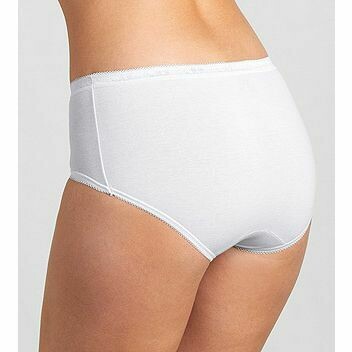 Sloggi Basic Midi 4pack Wit + Zwart