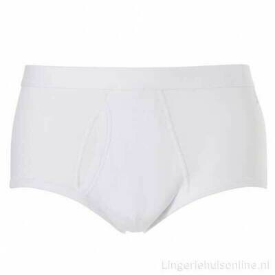 Ten Cate Men Basic brief 3pack ( wit ) Met opening