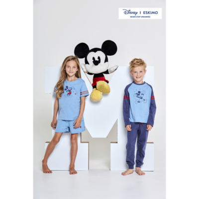 Eskimo Disney Pyjama's jongens: Indigo Mickey 100% Katoen (ESK.1201)