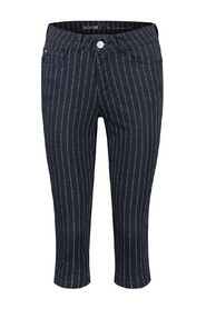 Para Mi Kyra Nautic Pinstripe Navy piraat broek