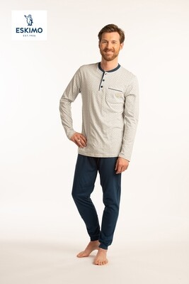 Eskimo Heren pyjama 100% Katoen: Elmir