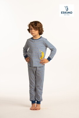 Eskimo &quot;Kolor collection&quot; jongens pyjama met lange mouw