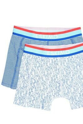 Eskimo Jongens boxershort: Esqueeze Blue island