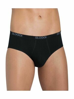 Sloggi Men Basic Midi slip Duopack ( wit / grijs of zwart )