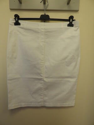 That&#39;s Me Witte Dames rok ( Jeans ) Elastiek