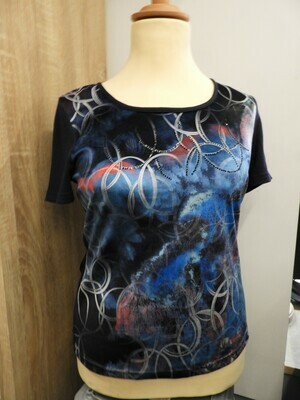 Femme Twinset: Blauw ( velours )