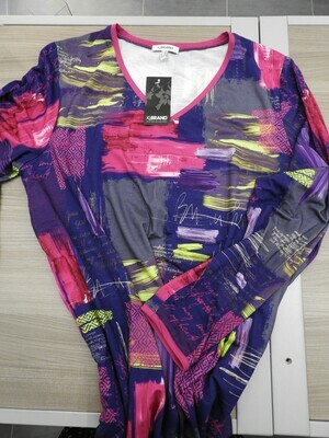 Kj Brand Shirt: lange mouwen ( Tricot stof )