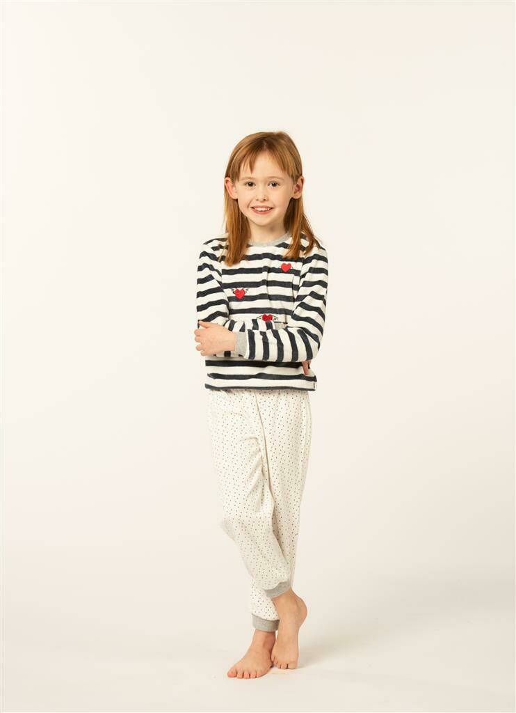 Eskimo meisjes pyjama: Goody ( velours ) 2 - 8jaar
