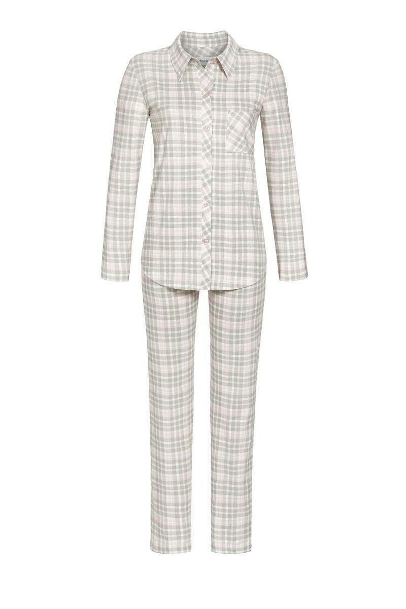 Ringella Dames doorknoop pyjama: 100% Katoen