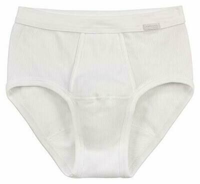 Ammann Heren Slip met opening: Rib katoen ( tot 3XL )