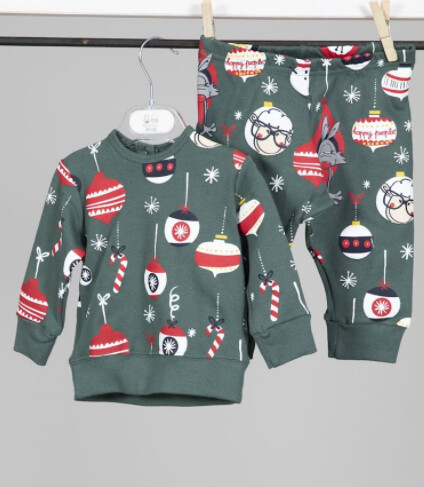 Happy People Kinder pyjama: Christmas