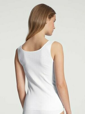 Calida Dames onderhemd met kant, Wit
