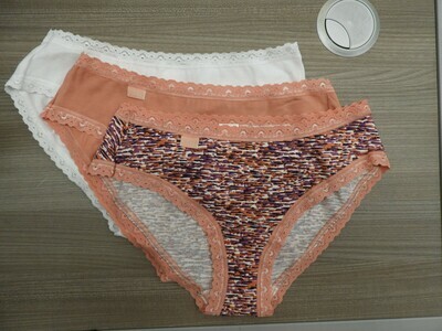 Sloggi Dames Hipster 24/7 Weekend Hipster C3P ( 3 kleuren )