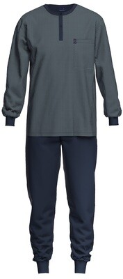 Ammann Heren Pyjama 100% Katoen: Lange mouw