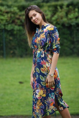 Diversa Lang kleed: Kathy ( multicolor )