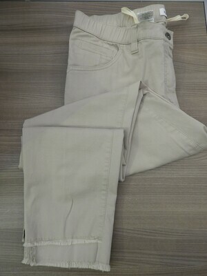 KJ Brand Broek: Beige fantasie onderkant tot maat 52