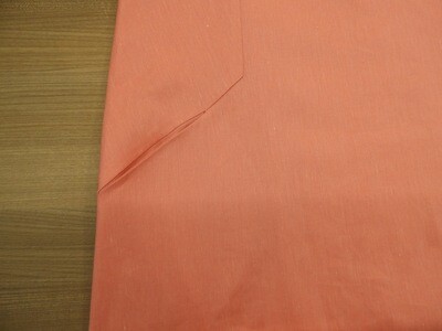 Bluebeery Kleed: mouwloos, Koraal Roze ( Linnen / viscose )