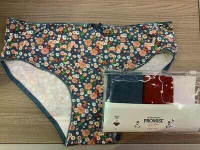 Promise Slips: Midi triopack, Blauwe versie
