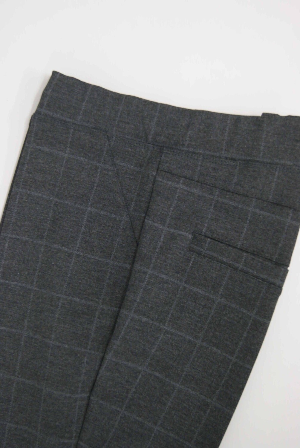 Diversa Lange broek: elastiek in de lenden ( grijze carré motief )